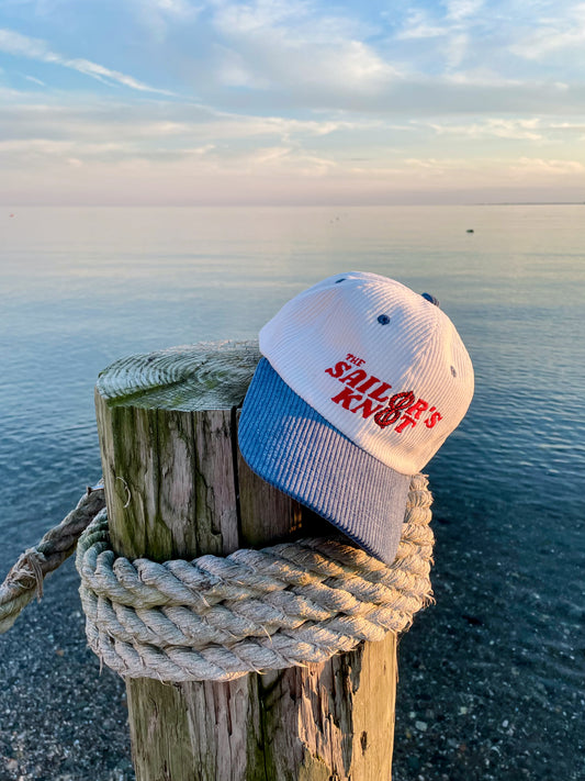 Two-Tone Corduroy Hat