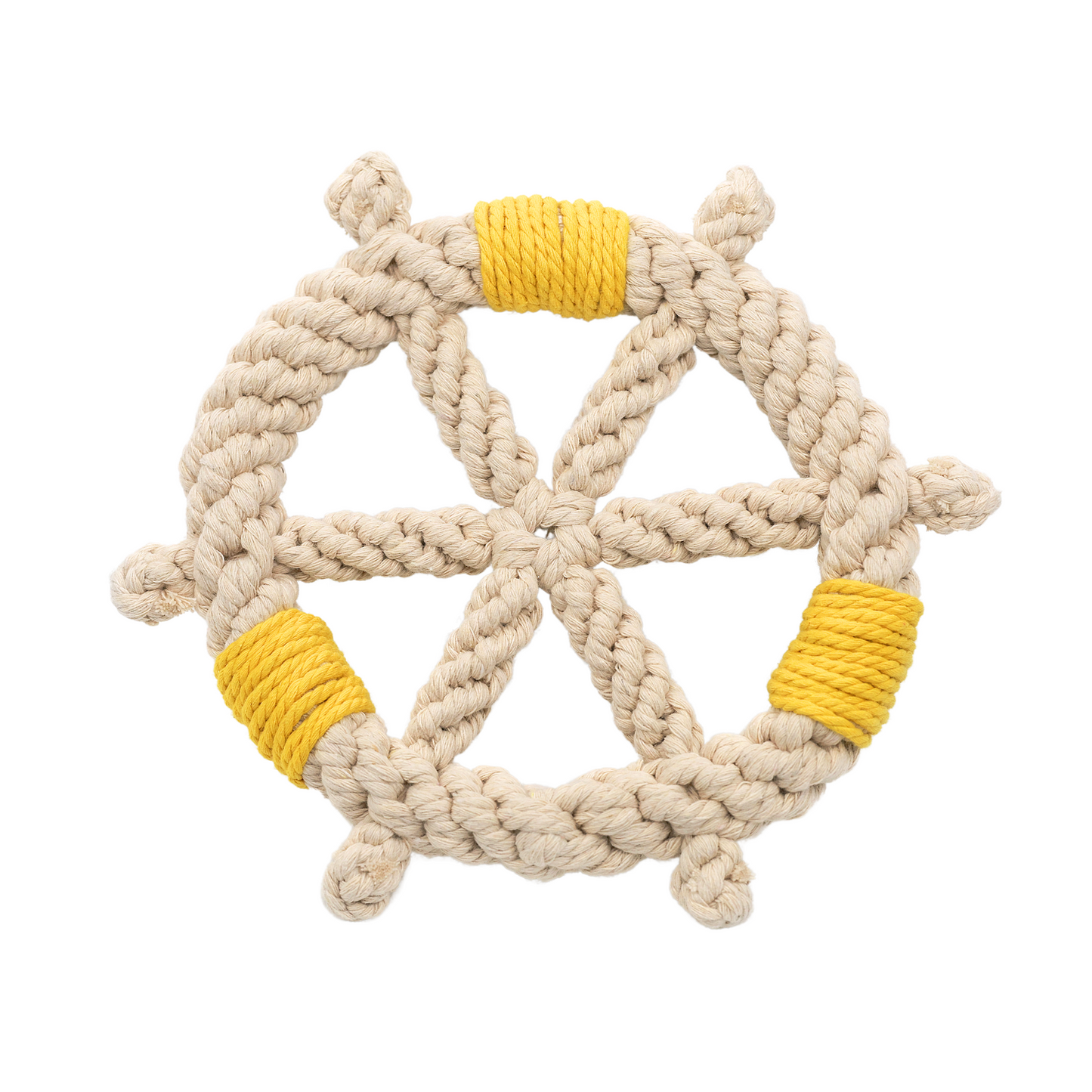 Ship Wheel Rope Toy